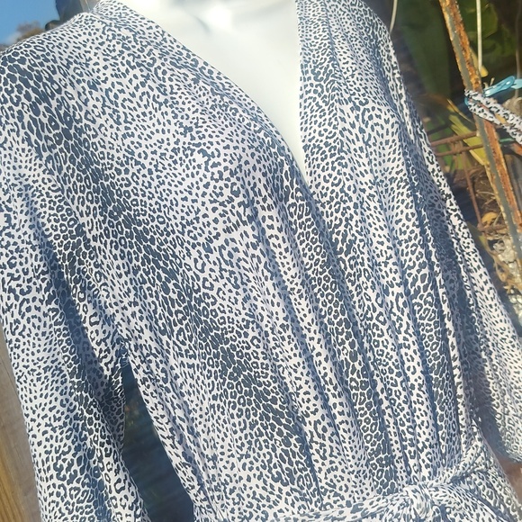 Rene Rofe Shamise And Robe Set Medium, Leopard Print - Picture 8 of 10